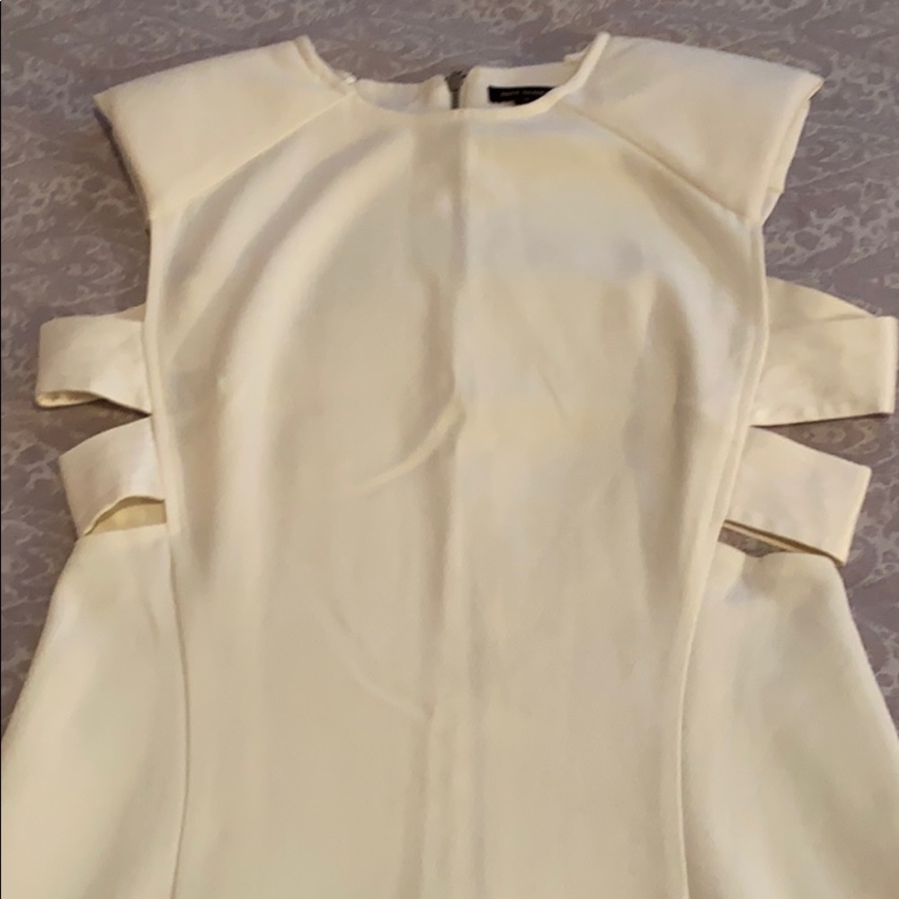 River Island size 10 cream party dress